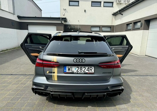 Audi RS6 cena 599999 przebieg: 49500, rok produkcji 2020 z Łódź małe 781